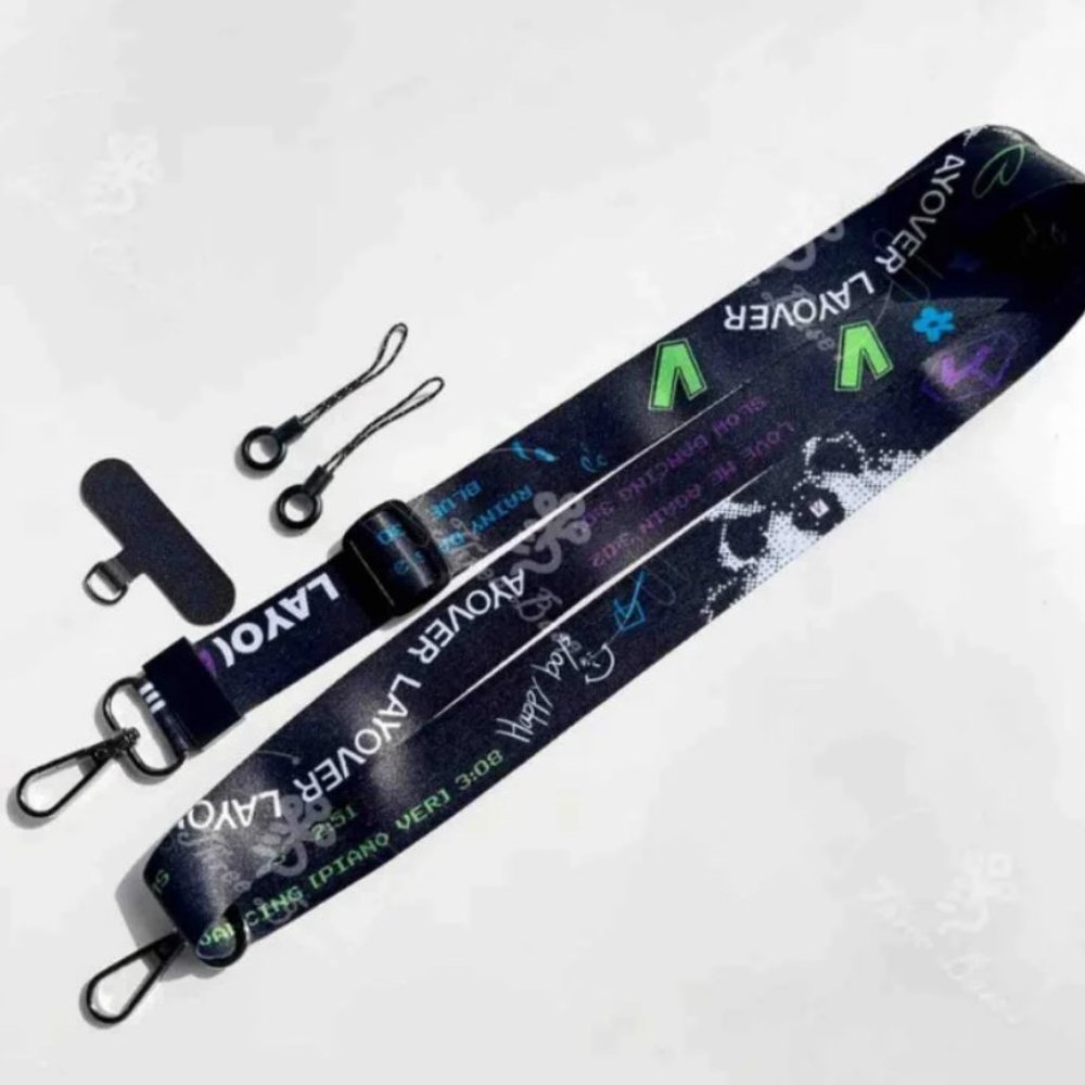 BTS LANDYARD VERSION SLOW DANCING BLACK ACCESORIES